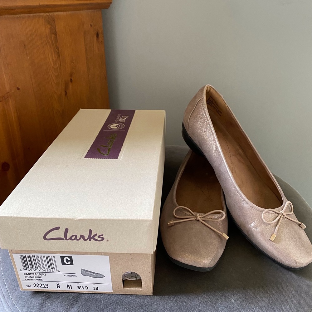 Clarks Chandra Light Flats